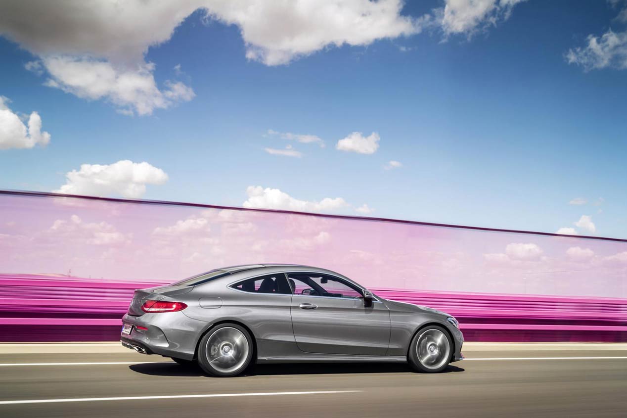 Mercedes Clase C Coupé 2016: elegancia tecnológica y moderna