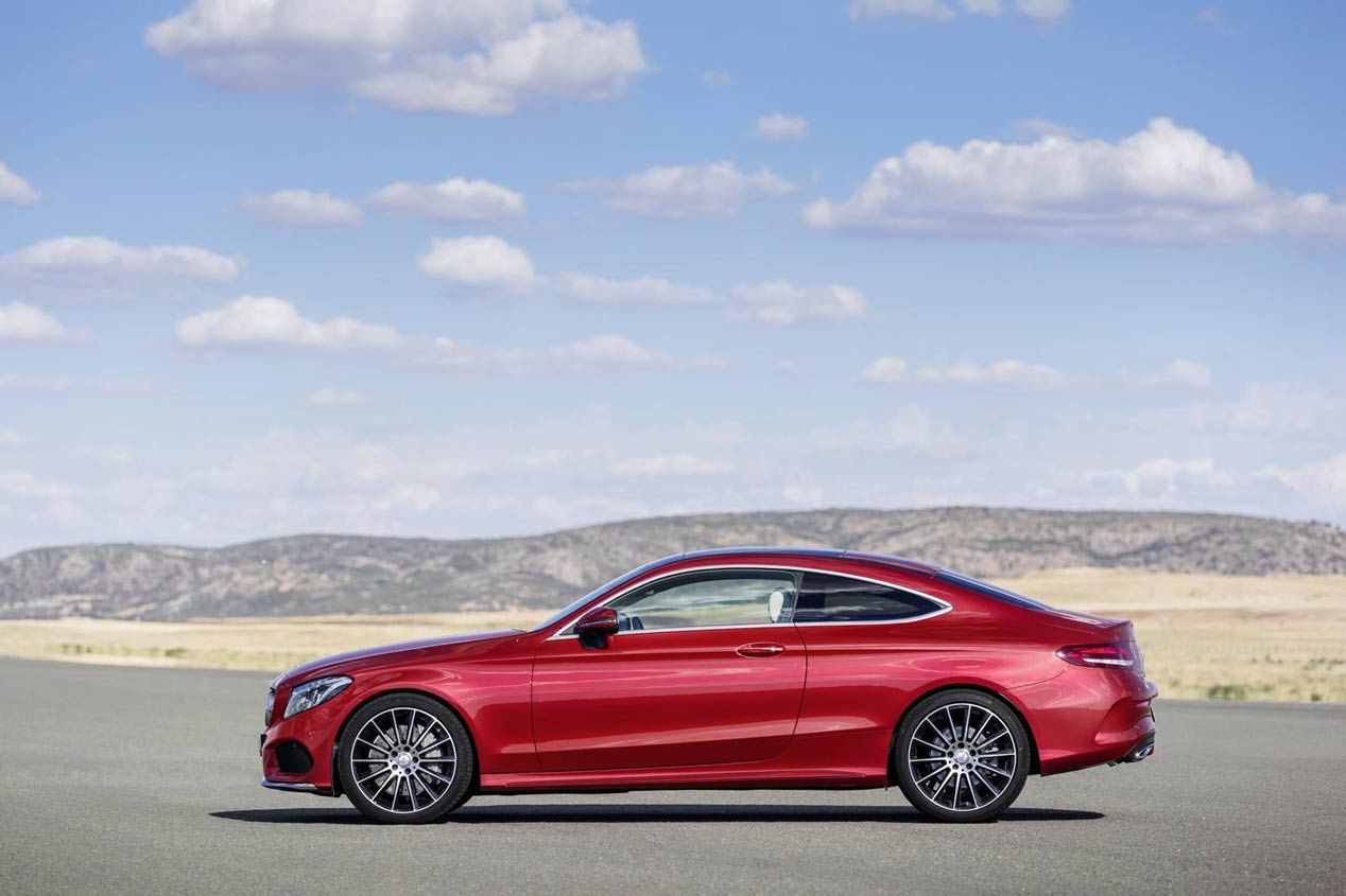 Mercedes Clase C Coupé 2016: elegancia tecnológica y moderna