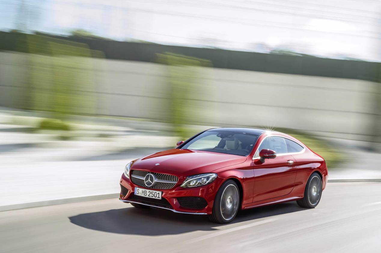 Mercedes Clase C Coupé 2016: elegancia tecnológica y moderna