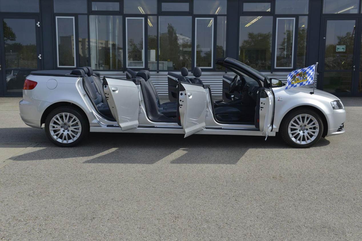 Audi A3 Cabrio de 6 puertas y 8 ocupantes
