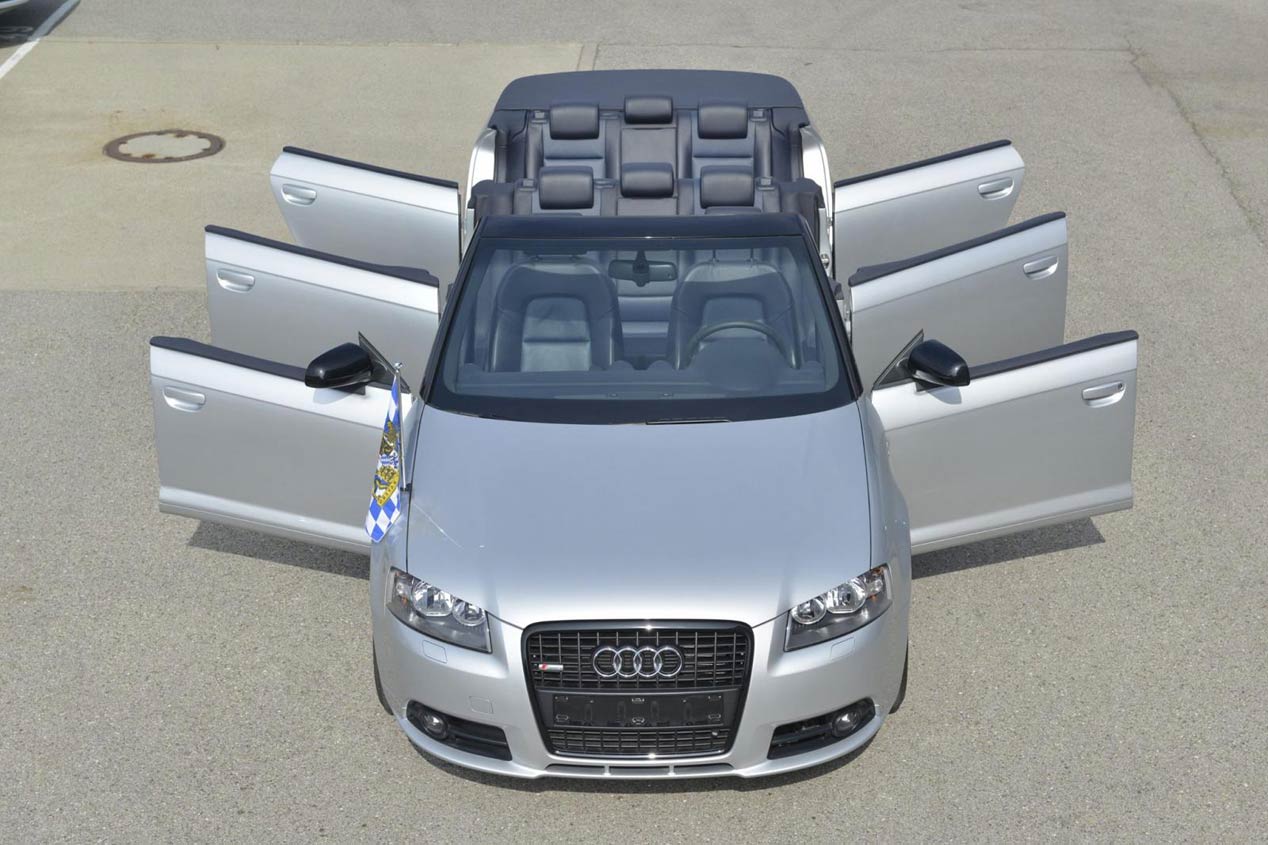 Audi A3 Cabrio de 6 puertas y 8 ocupantes