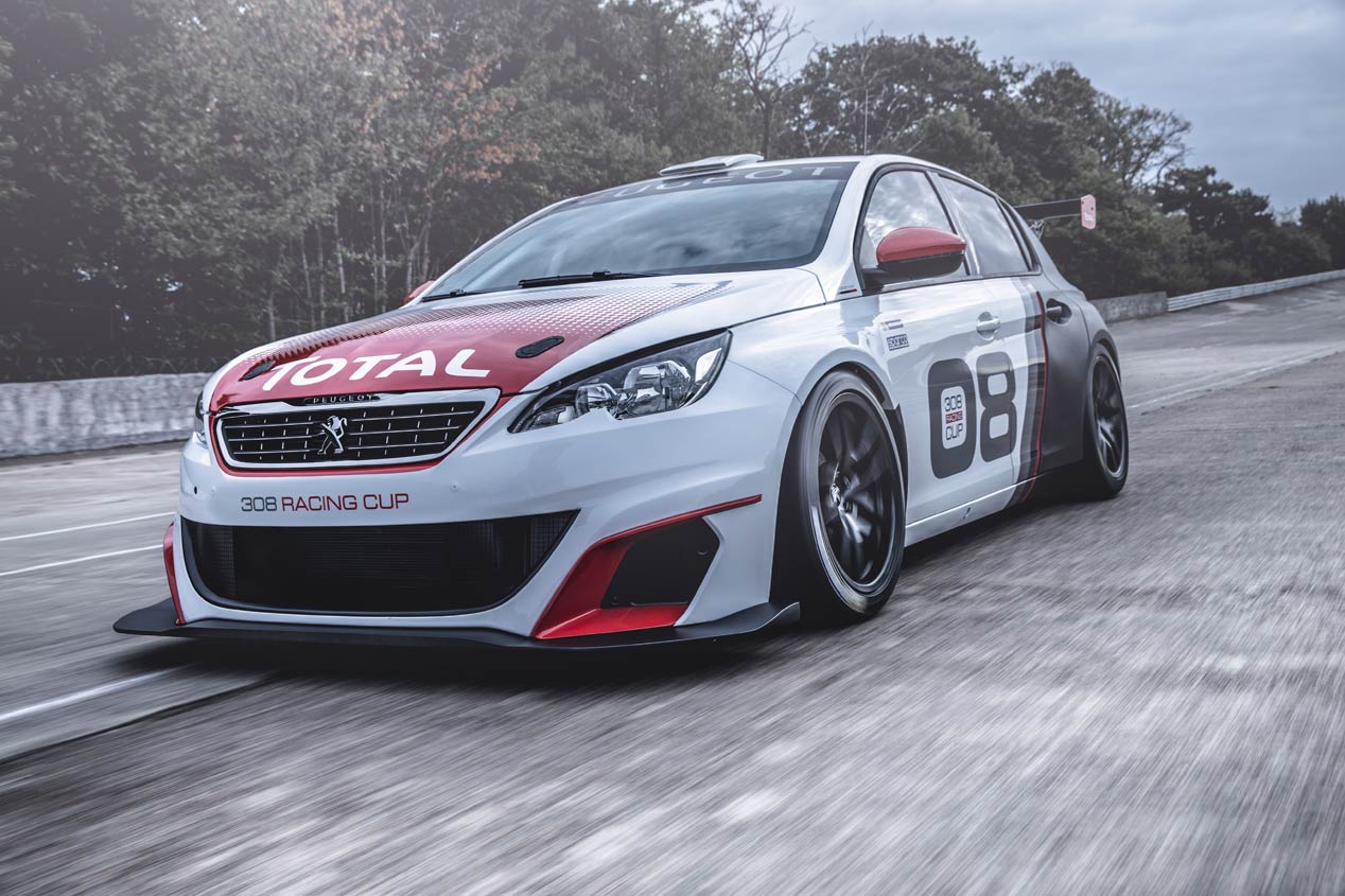 Peugeot 308 Racing Cup, de circuito
