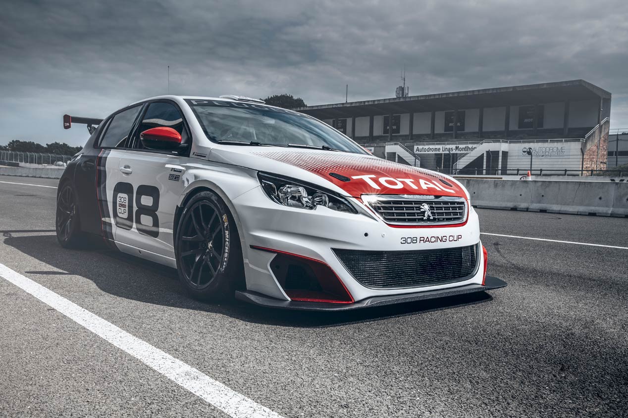 Peugeot 308 Racing Cup, de circuito