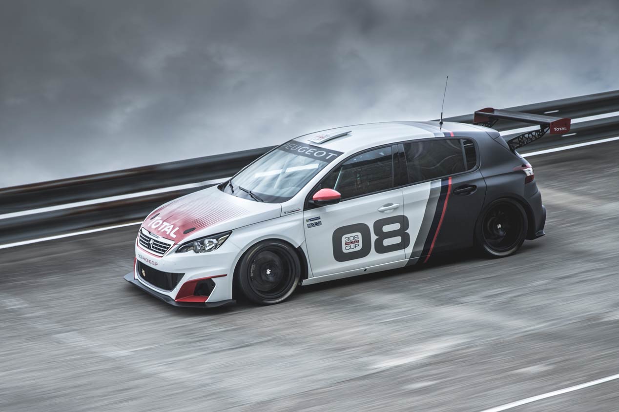 Peugeot 308 Racing Cup, de circuito