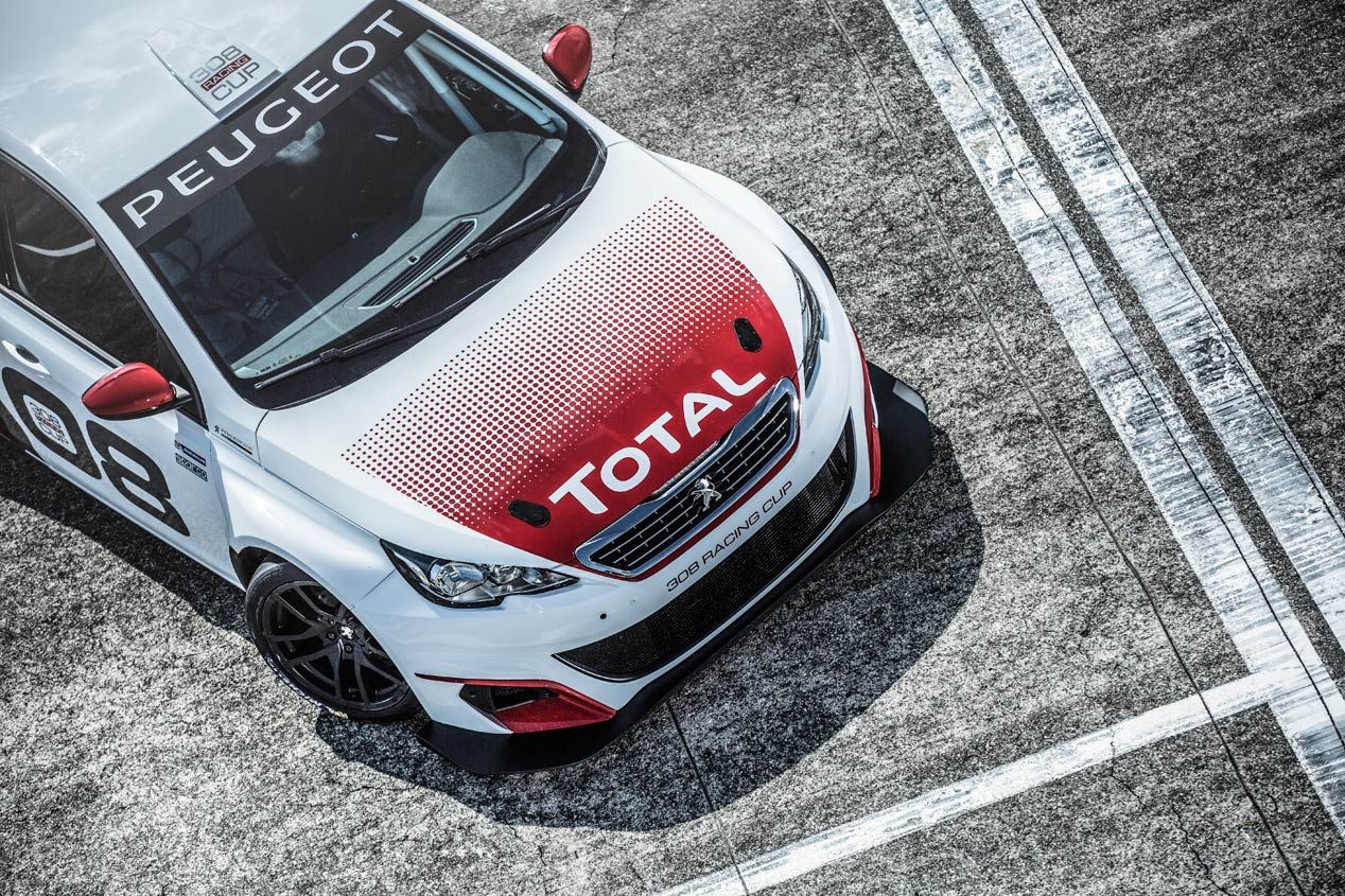 Peugeot 308 Racing Cup, de circuito