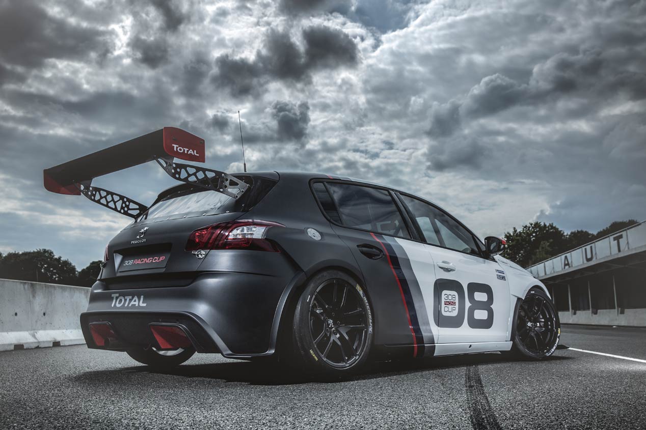 Peugeot 308 Racing Cup, de circuito