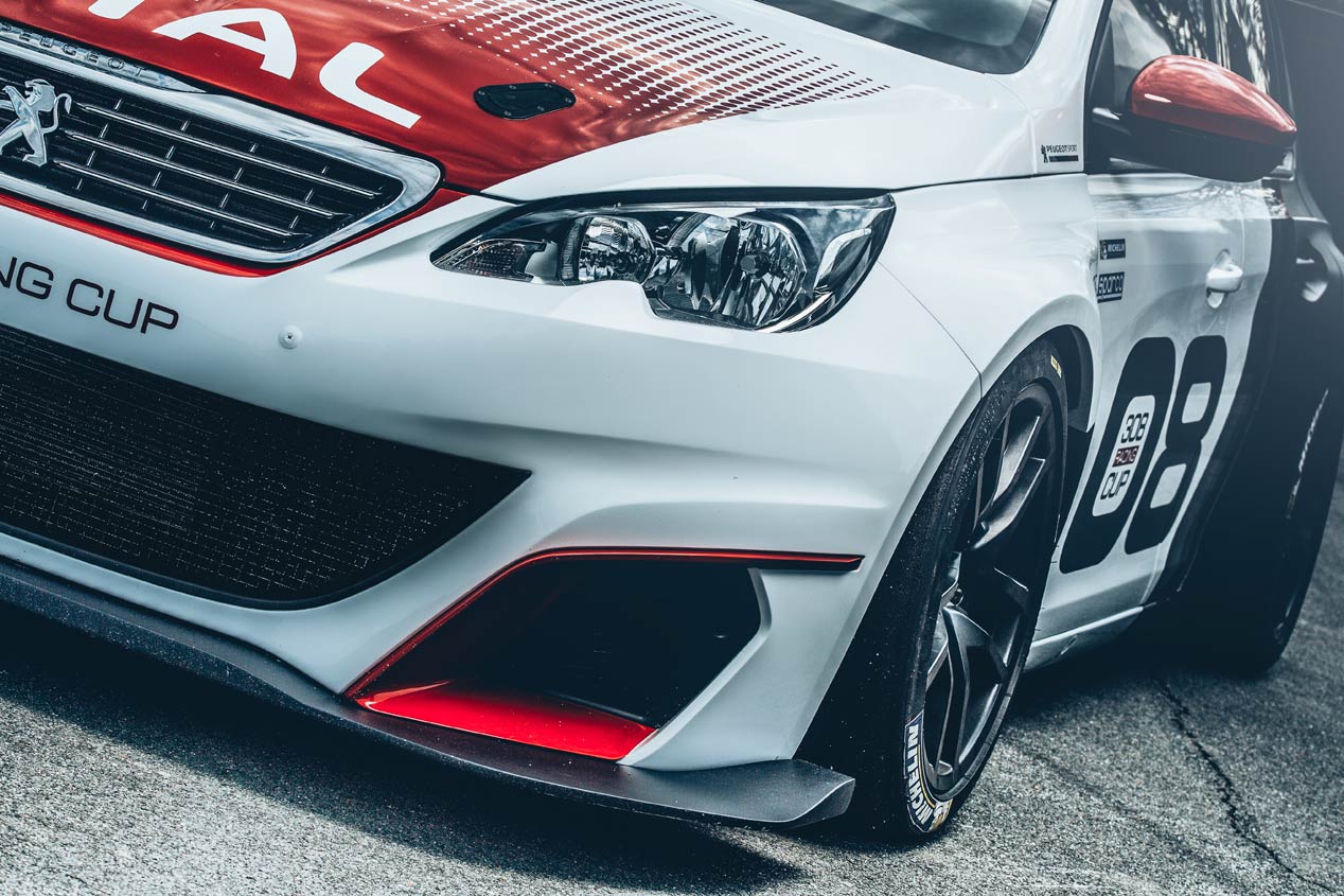 Peugeot 308 Racing Cup, de circuito