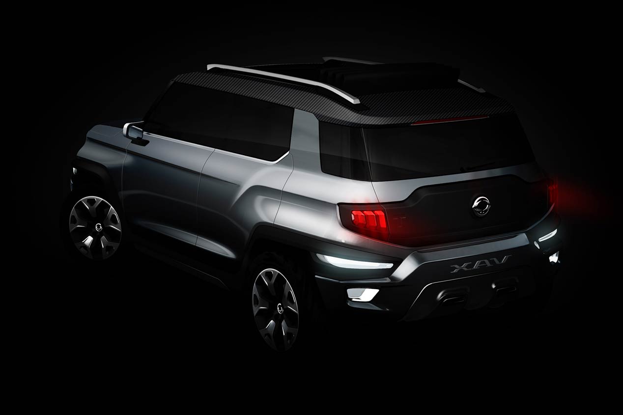 SsangYong XLV-Air: mitad SUV, mitad monovolumen
