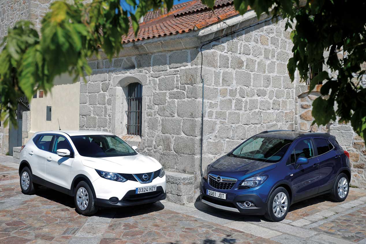Comparativa: Opel Mokka 1.6 CDTi vs Nissan Qashqai 1.6 dCi