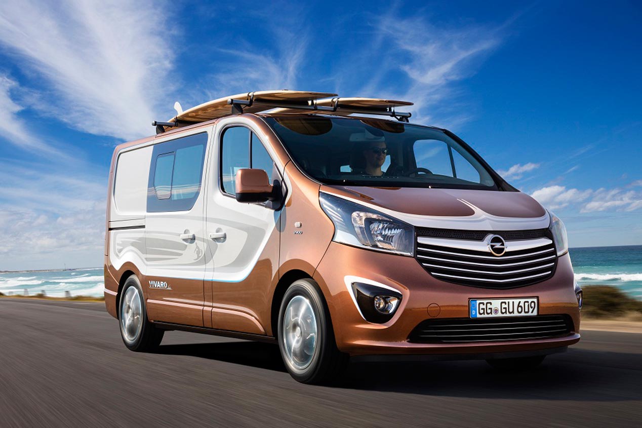 Opel Vivaro Surf, ocio para el Salón de Frankfurt