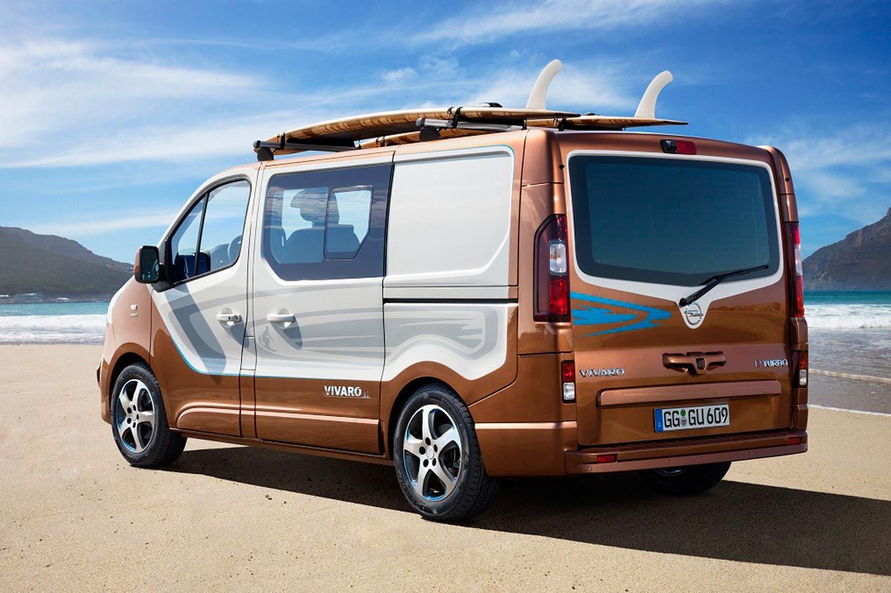 Opel Vivaro Surf, ocio para el Salón de Frankfurt