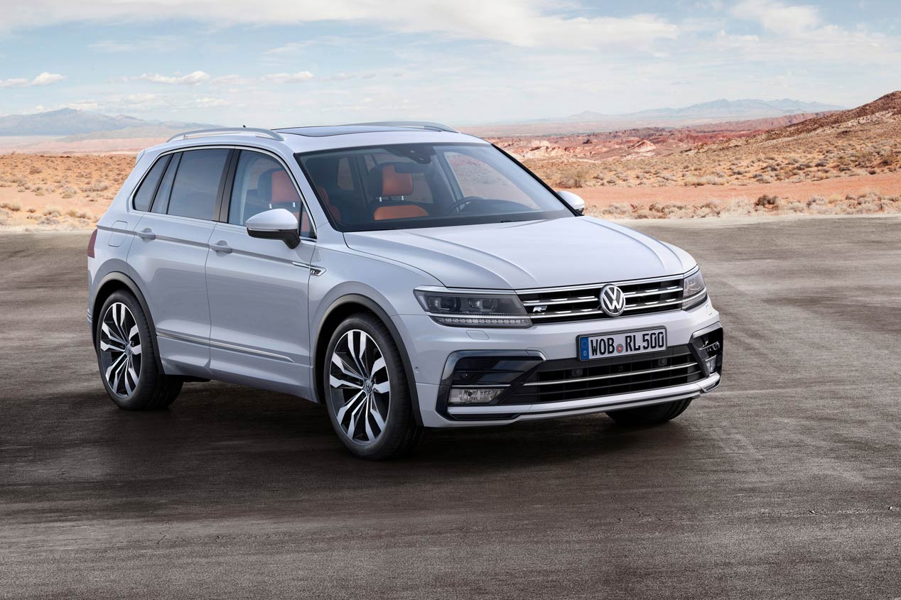 Volkswagen Tiguan 2016, fotos oficiales de la segunda generación
