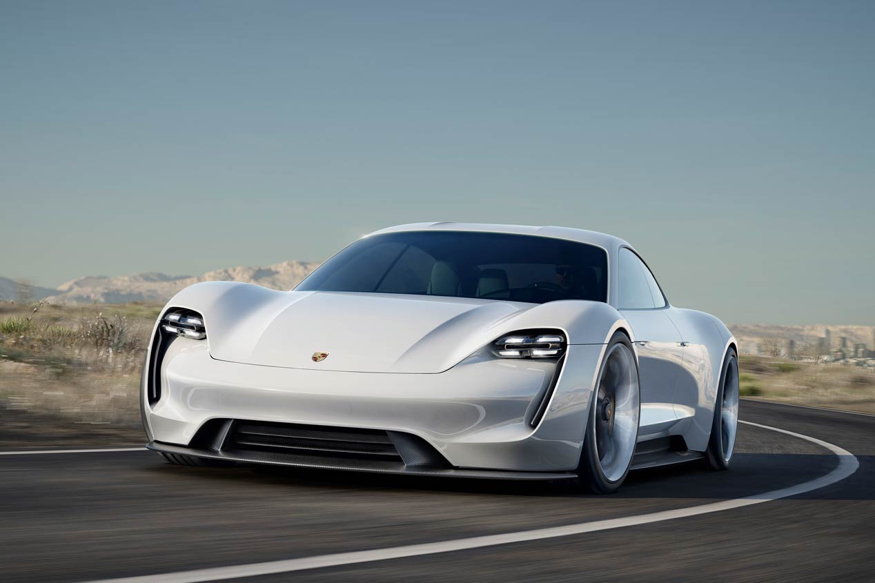 Porsche Mission E, súper misil eléctrico de 600 CV