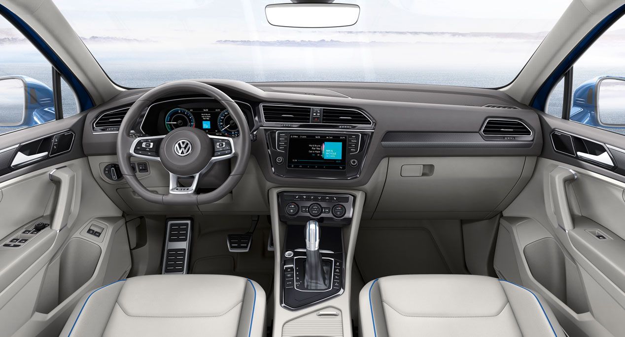 VW Tiguan GTE, también híbrido