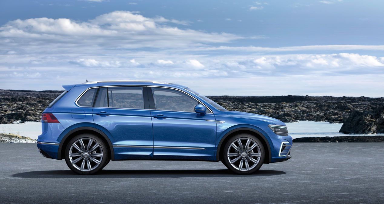 VW Tiguan GTE, también híbrido