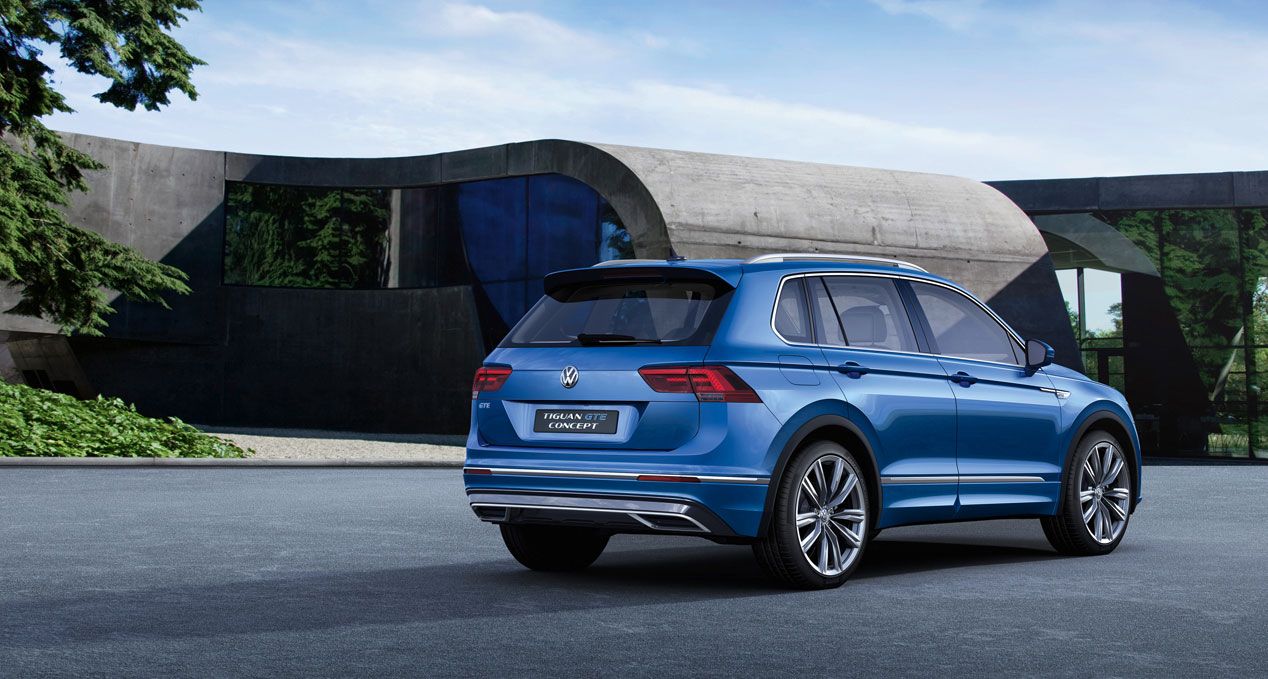 VW Tiguan GTE, también híbrido