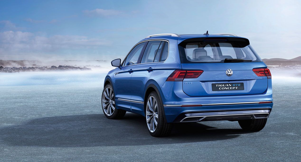 VW Tiguan GTE, también híbrido