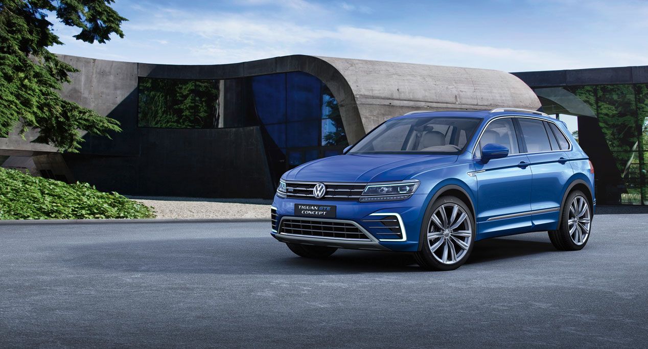 VW Tiguan GTE, también híbrido