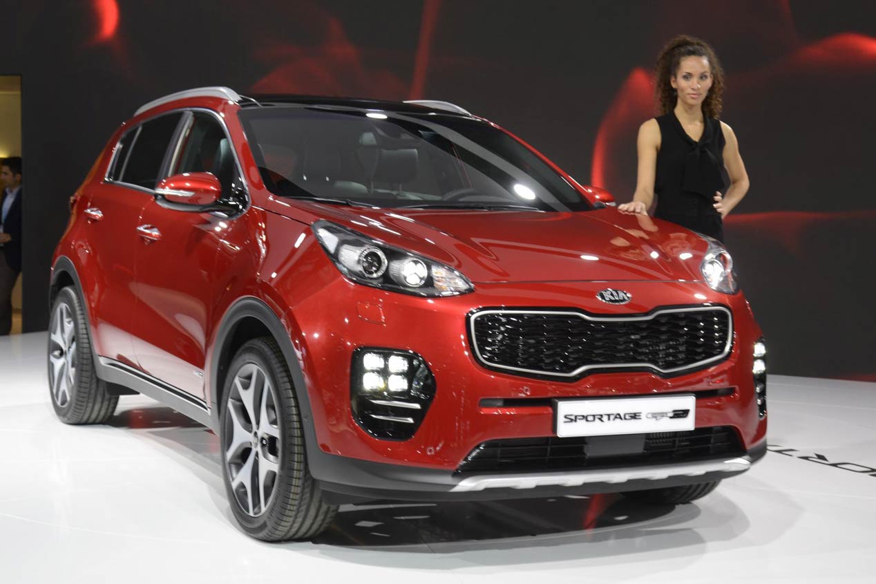 Las chicas más espectaculares del Salón de Frankfurt 2015