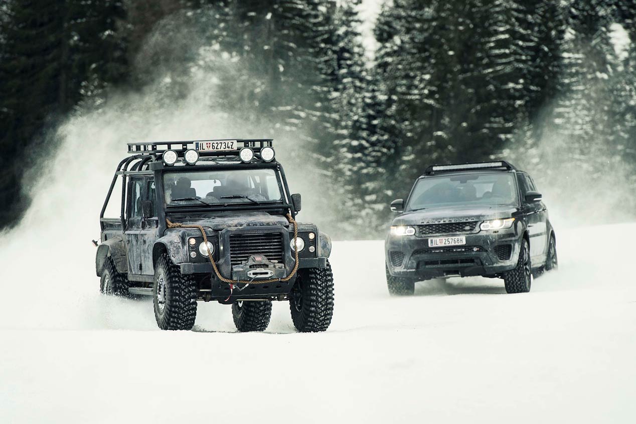 Los coches de Jaguar-Land Rover en James Bond 'Spectre'