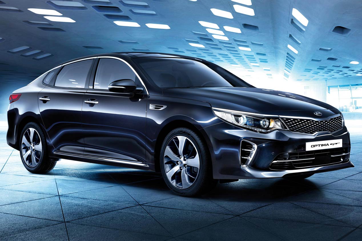 Kia Optima GT 2016, carácter deportivo
