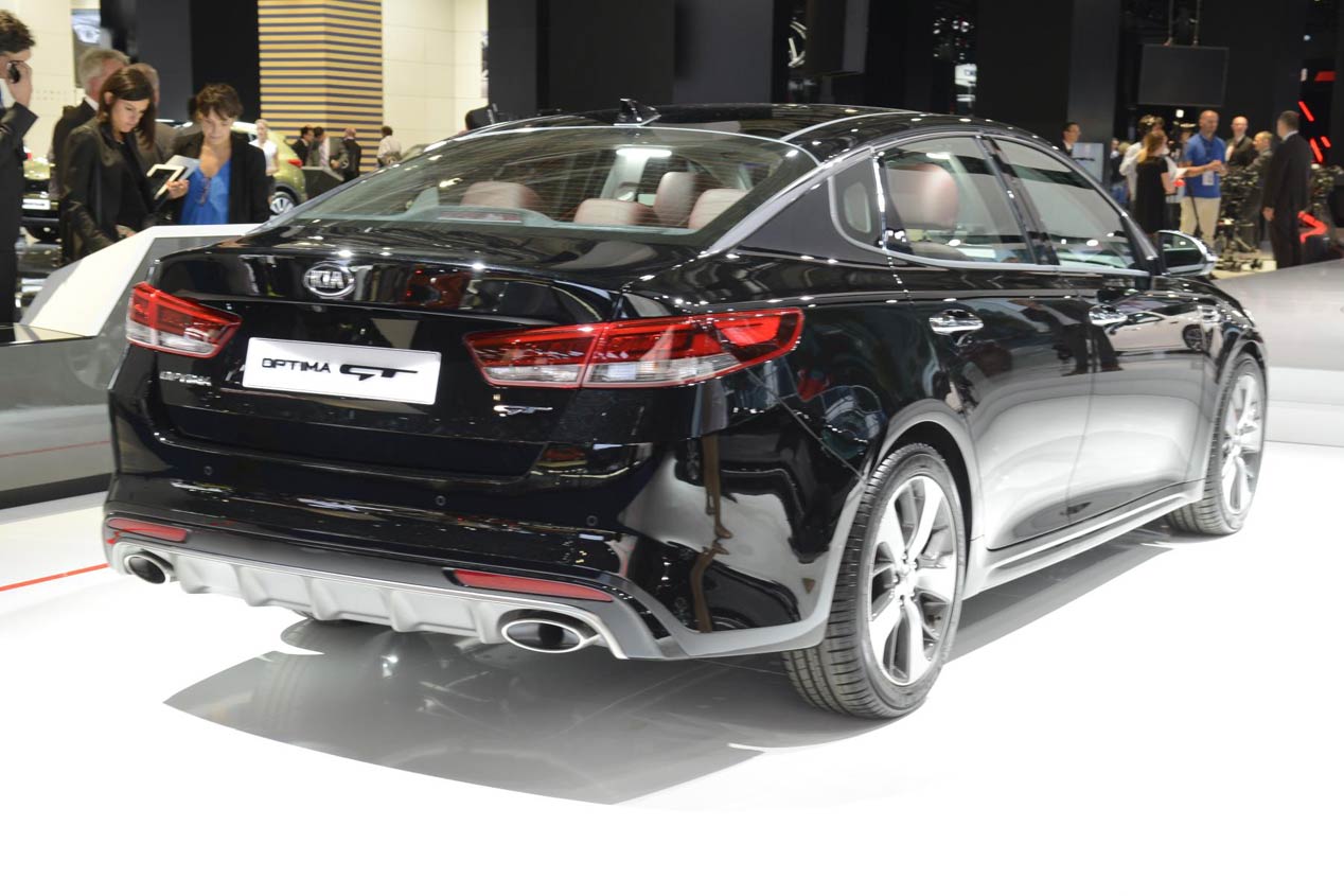 Kia Optima GT 2016, carácter deportivo