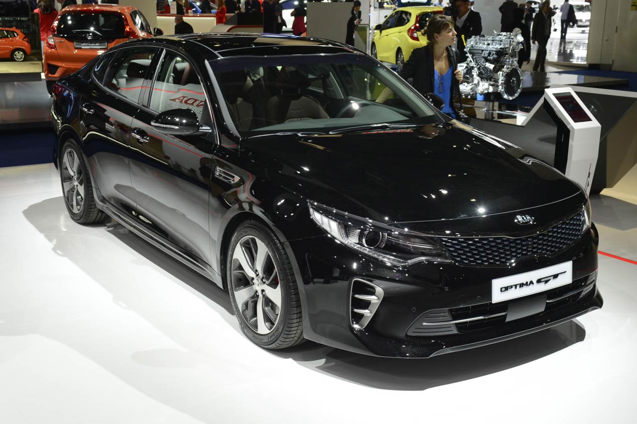 Kia Optima GT 2016, carácter deportivo