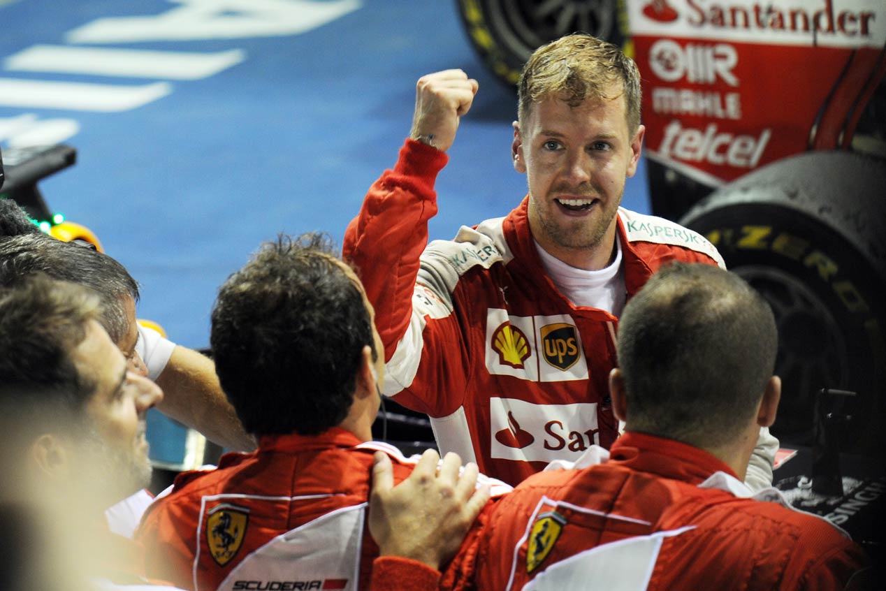 GP Singapur 2015: la carrera