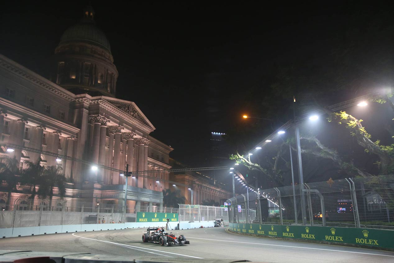 GP Singapur 2015: la carrera