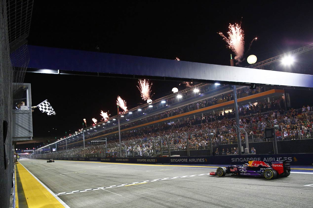 GP Singapur 2015: la carrera