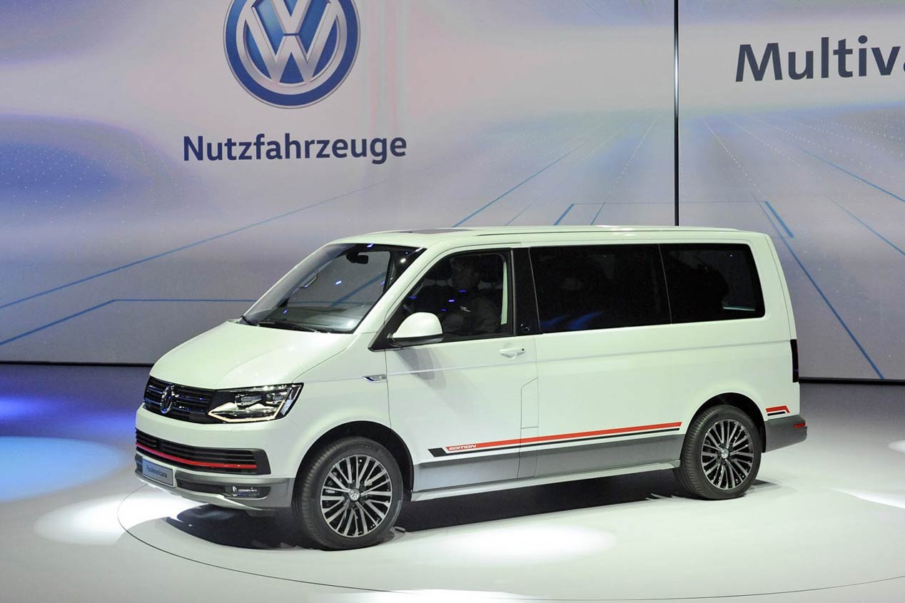 VW Multivan PanAmerican Concept, para llevar tu moto donde quieras