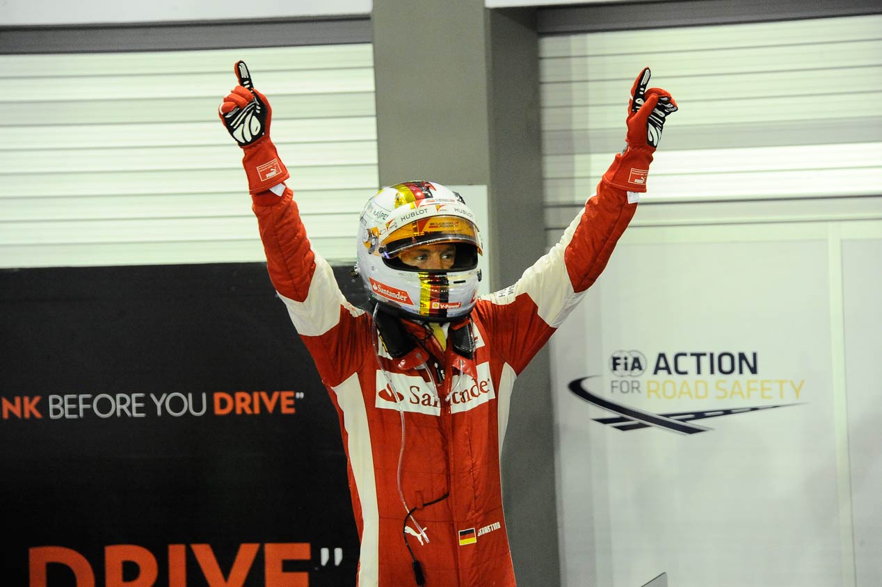 GP Singapur 2015: la carrera
