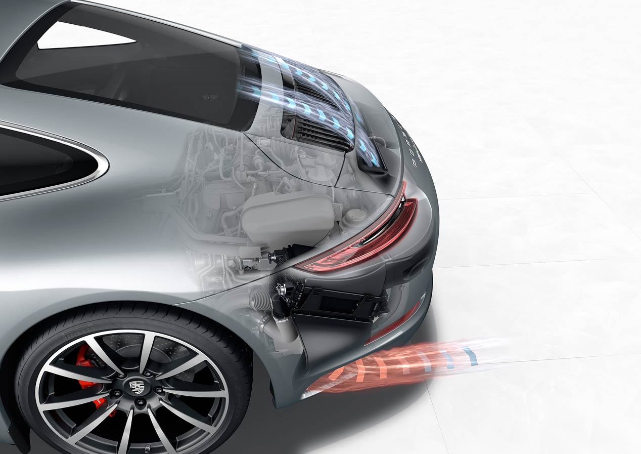 Así son los motores turbo de los nuevos Porsche 911 Carrera y Carrera S