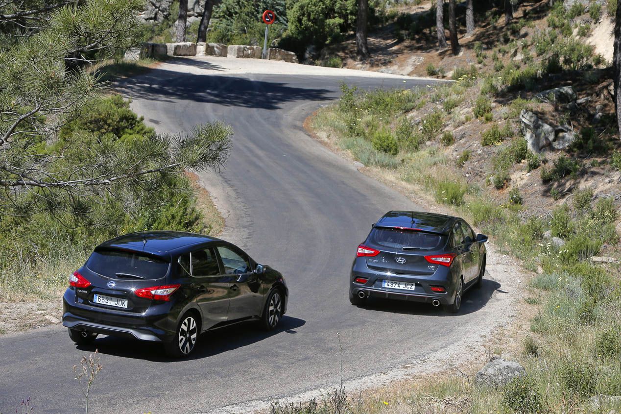 Comparativa: Hyundai i30 1.6 TGDi Turbo contra Nissan Pulsar 1.6 DIG-T, ¿verdaderos GTI?