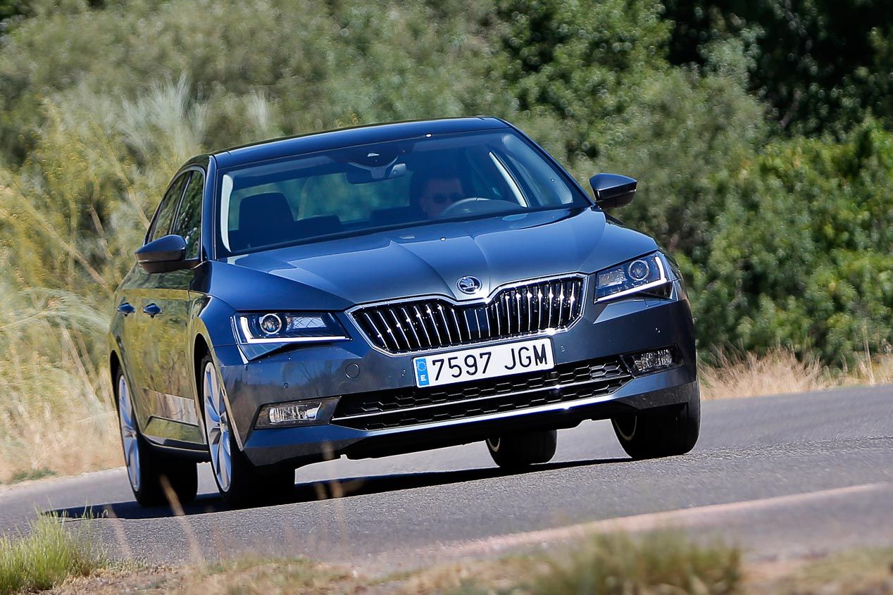 Prueba: Skoda Superb 1.6 TDI 120 Ambition