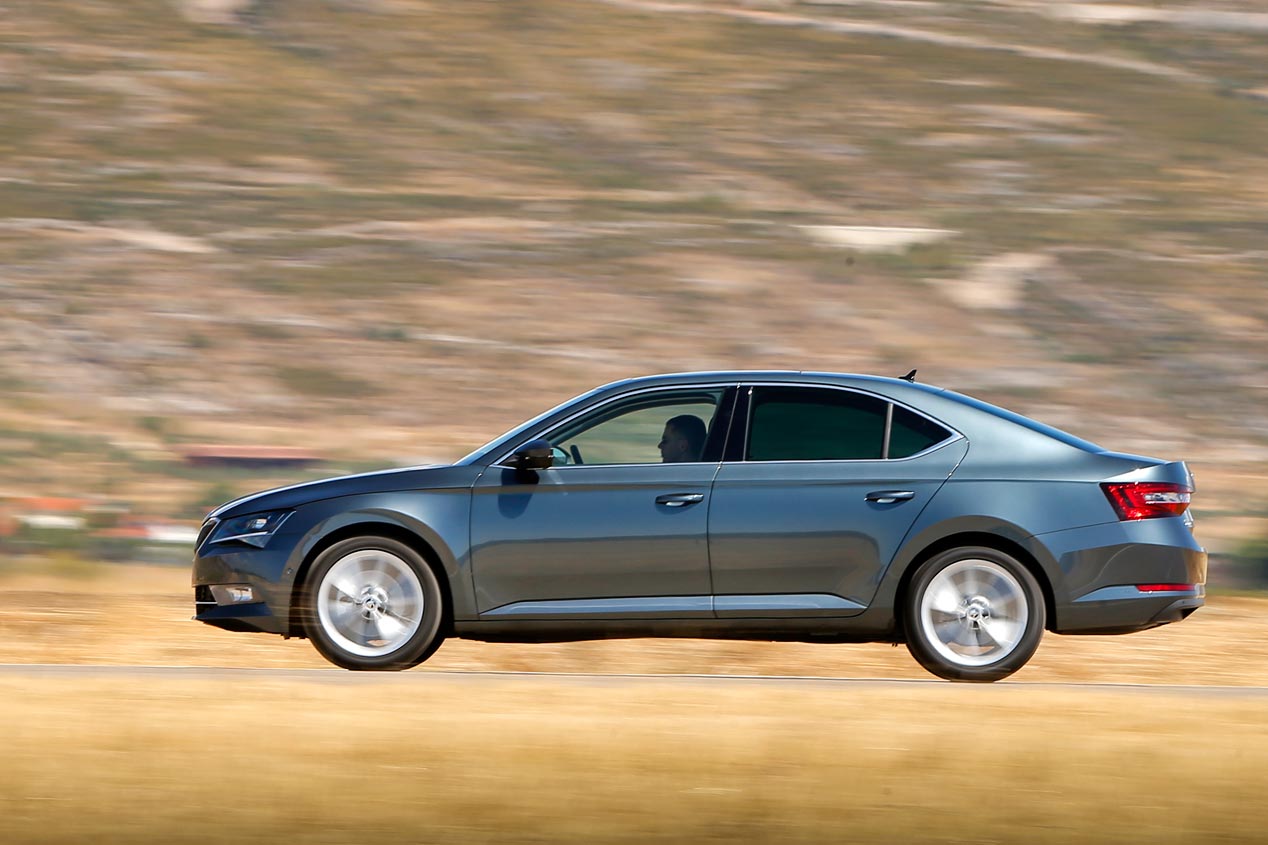 Prueba: Skoda Superb 1.6 TDI 120 Ambition