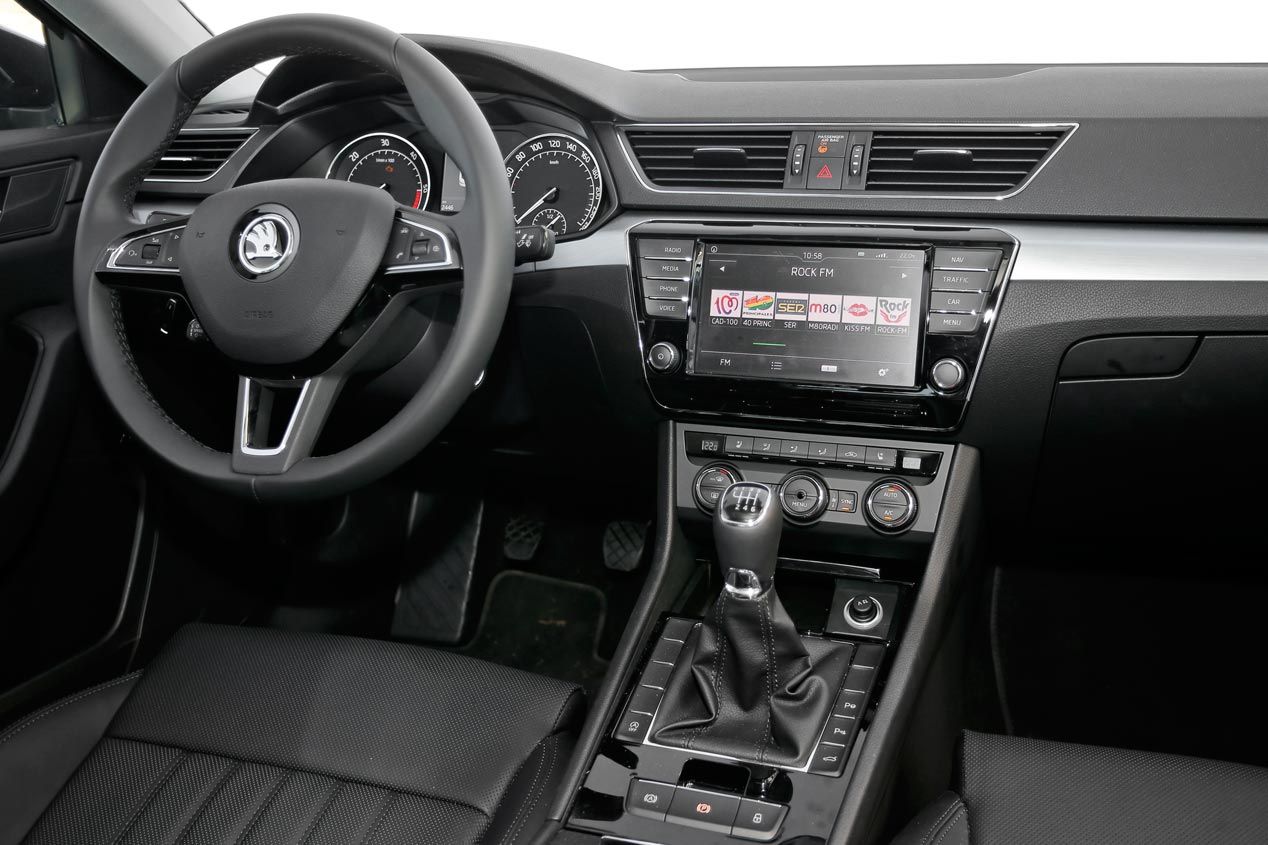Prueba: Skoda Superb 1.6 TDI 120 Ambition