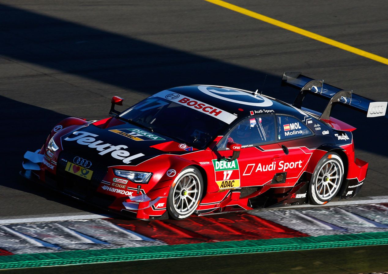 Miguel Molina consigue su primera victoria en el DTM