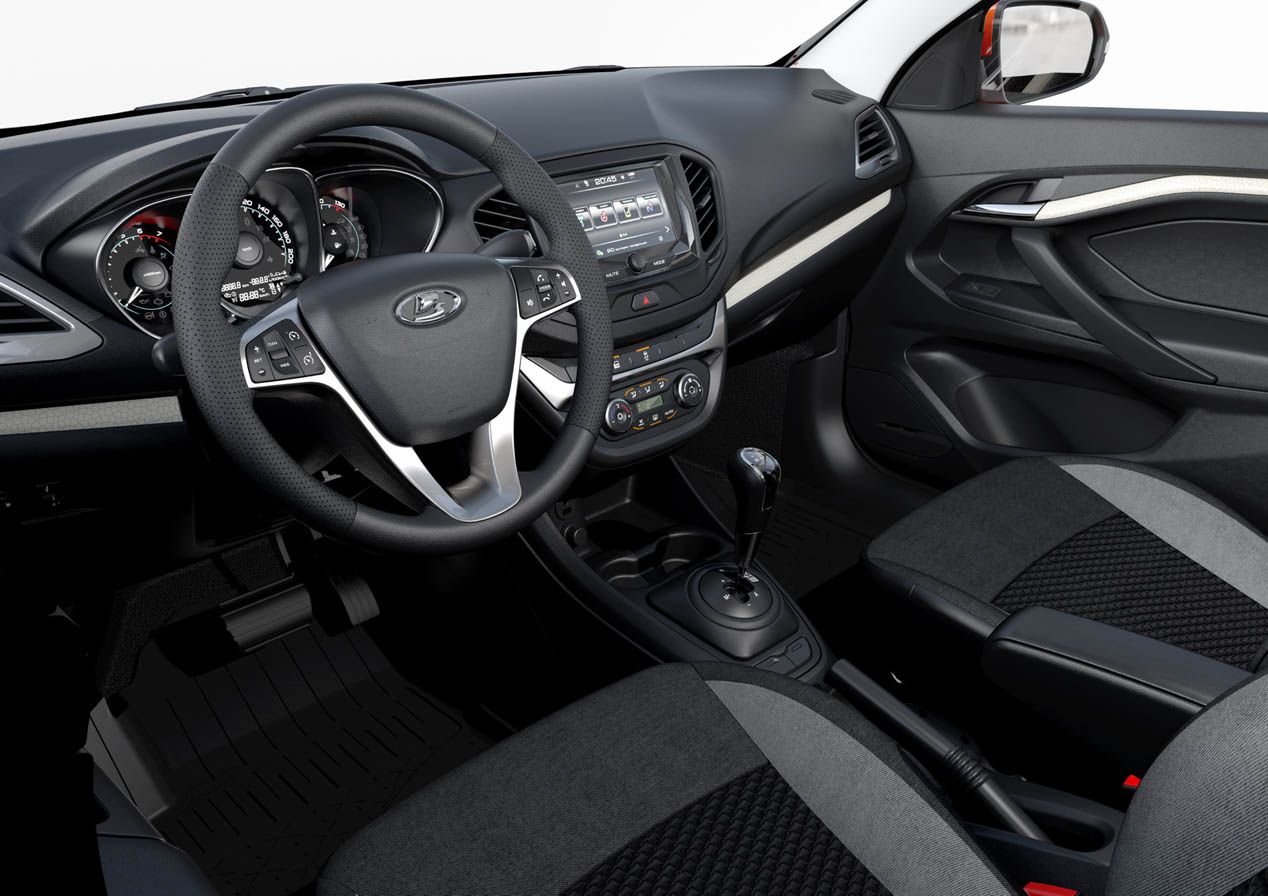 Lada Vesta sedán, comercializado por AutoVaz