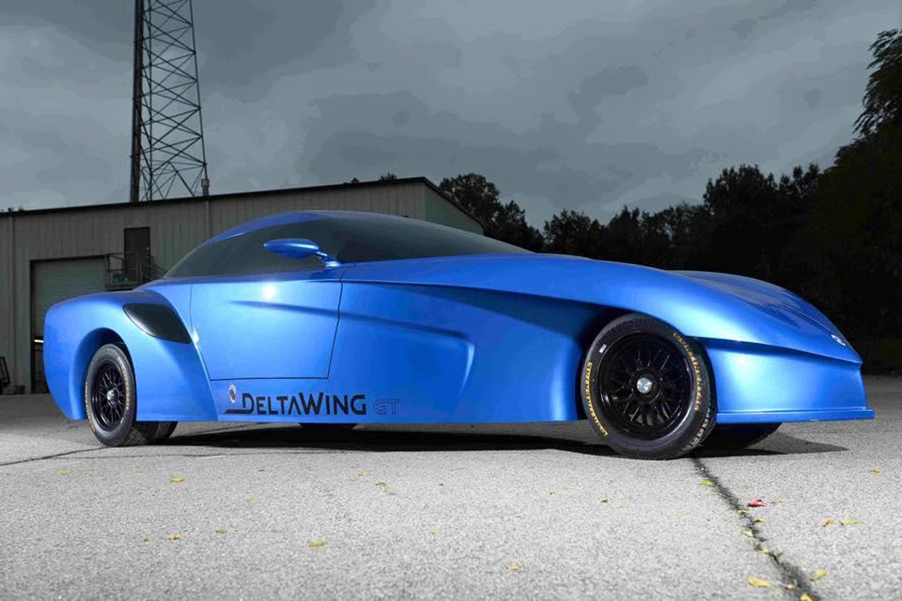 DeltaWing GT: aerodinámico, eficiente y futurista