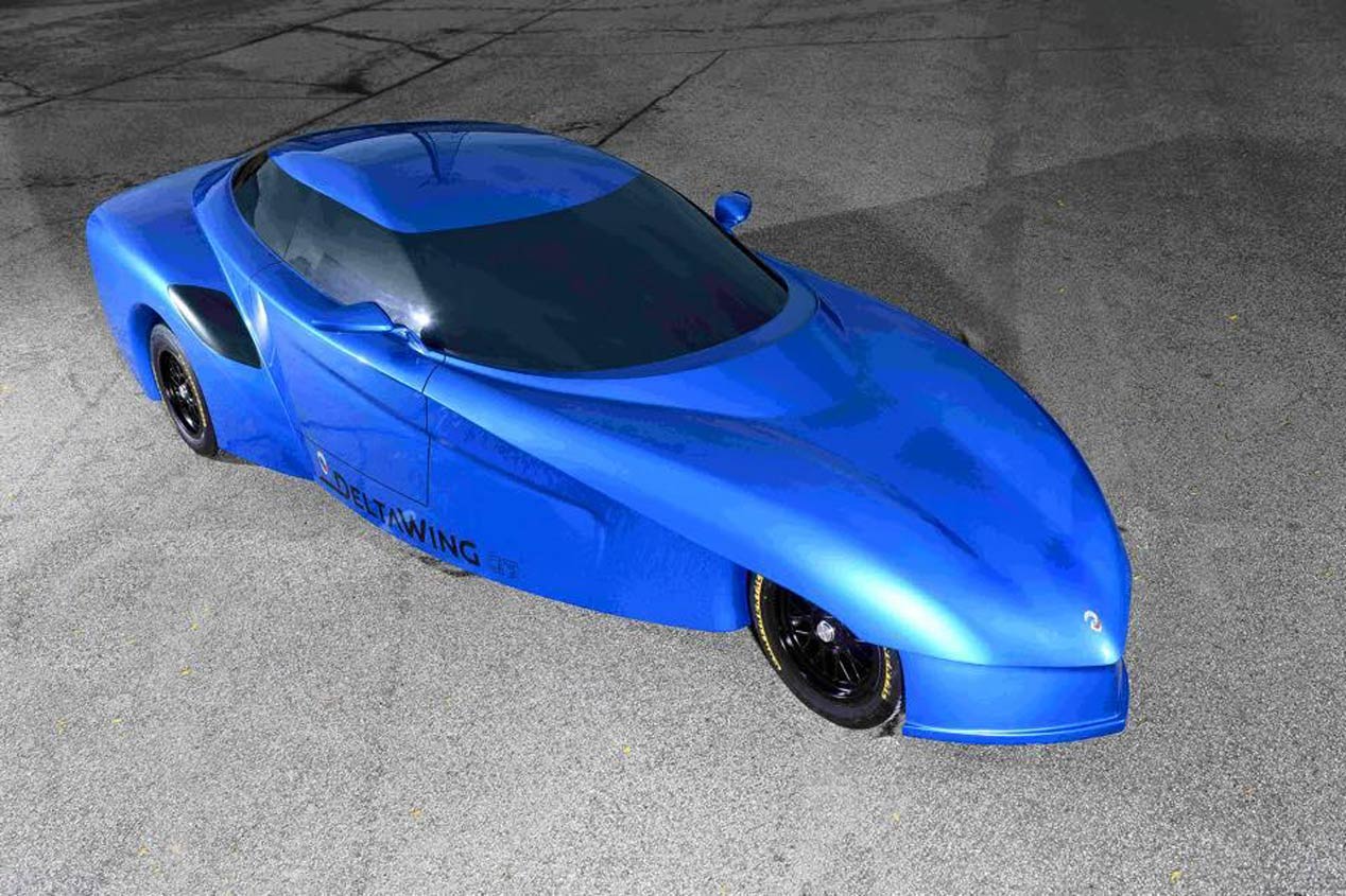 DeltaWing GT: aerodinámico, eficiente y futurista