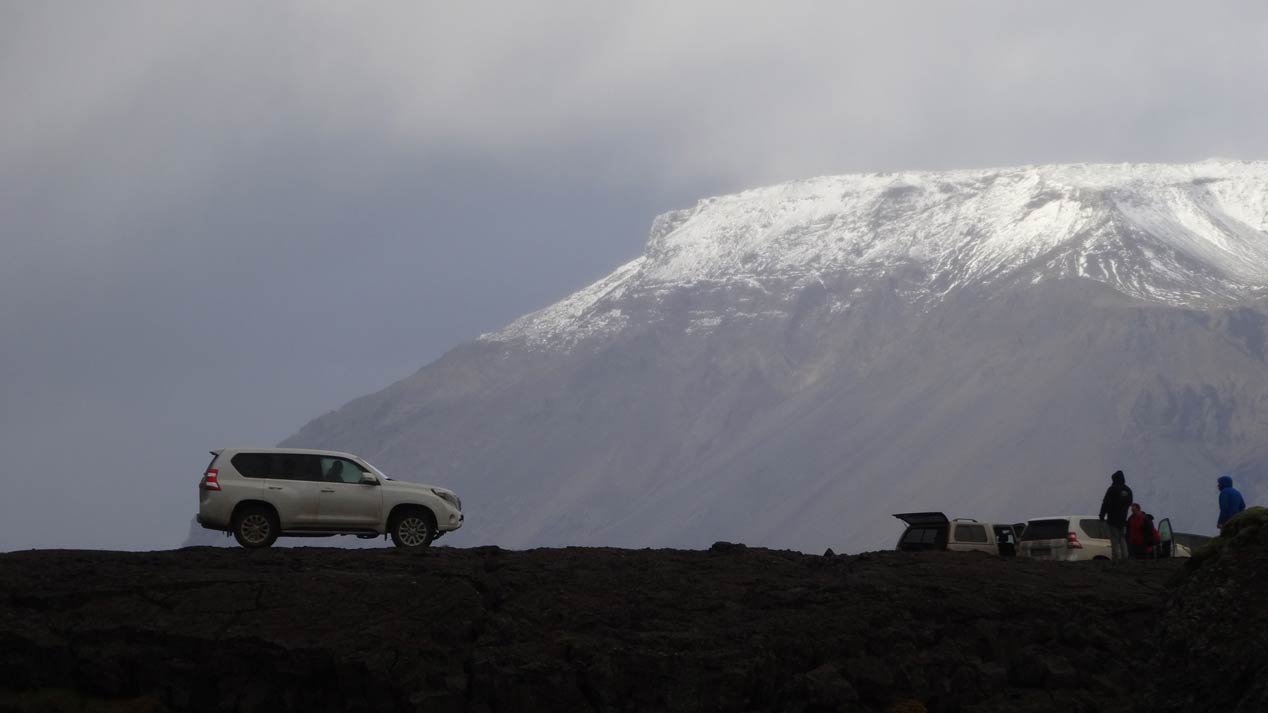 Al volante del Toyota Land Cruiser 180D