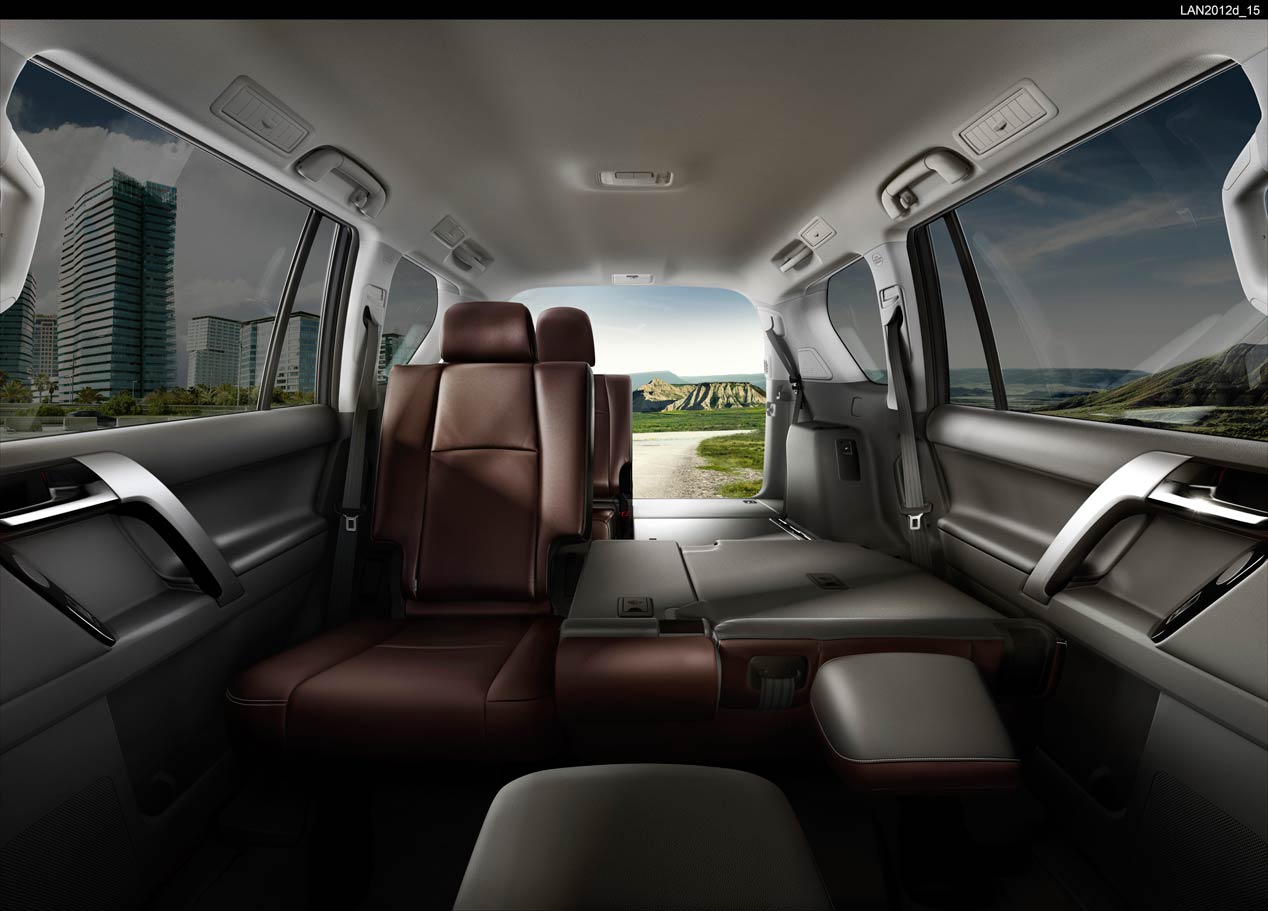 Al volante del Toyota Land Cruiser 180D