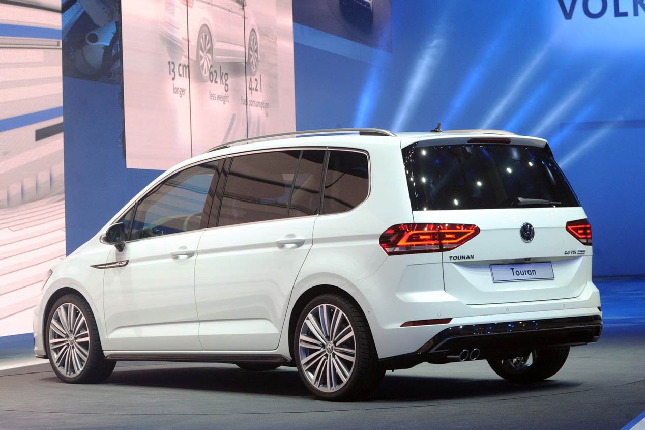 Volkswagen Touran R-Line, sus mejores fotos