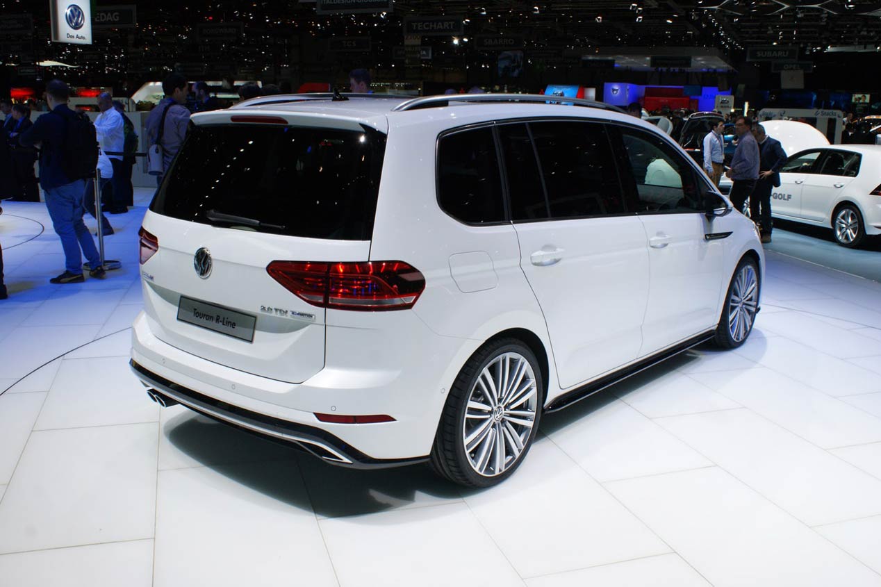 Volkswagen Touran R-Line, sus mejores fotos