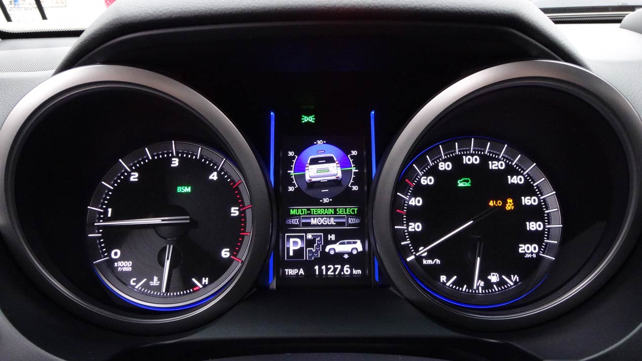 Al volante del Toyota Land Cruiser 180D