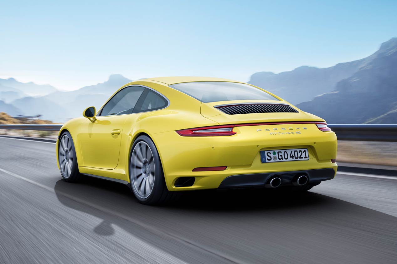 Porsche 911 Carrera 4 y 911 Targa 4 2016, las mejores fotos