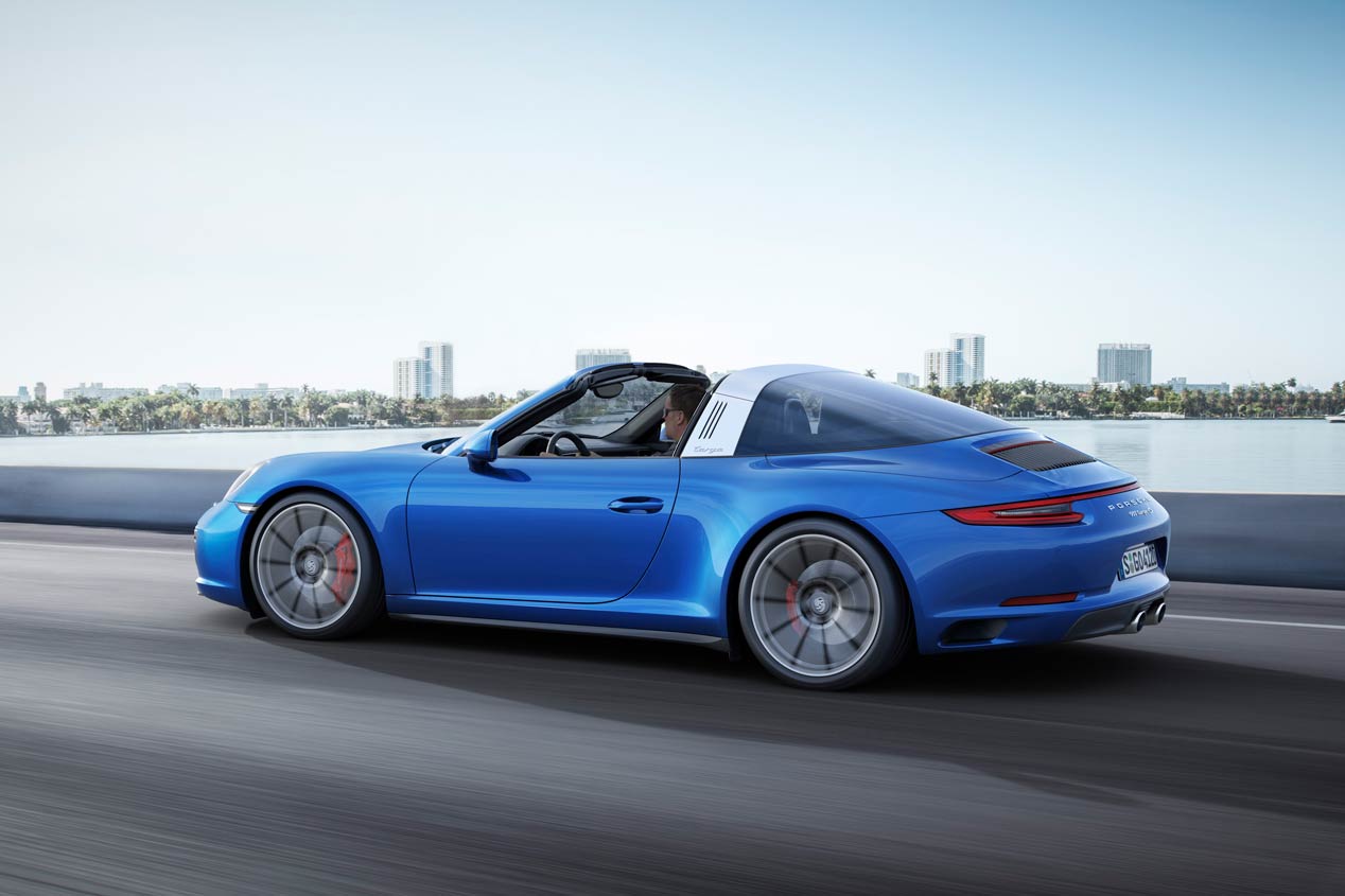 Porsche 911 Carrera 4 y 911 Targa 4 2016, las mejores fotos