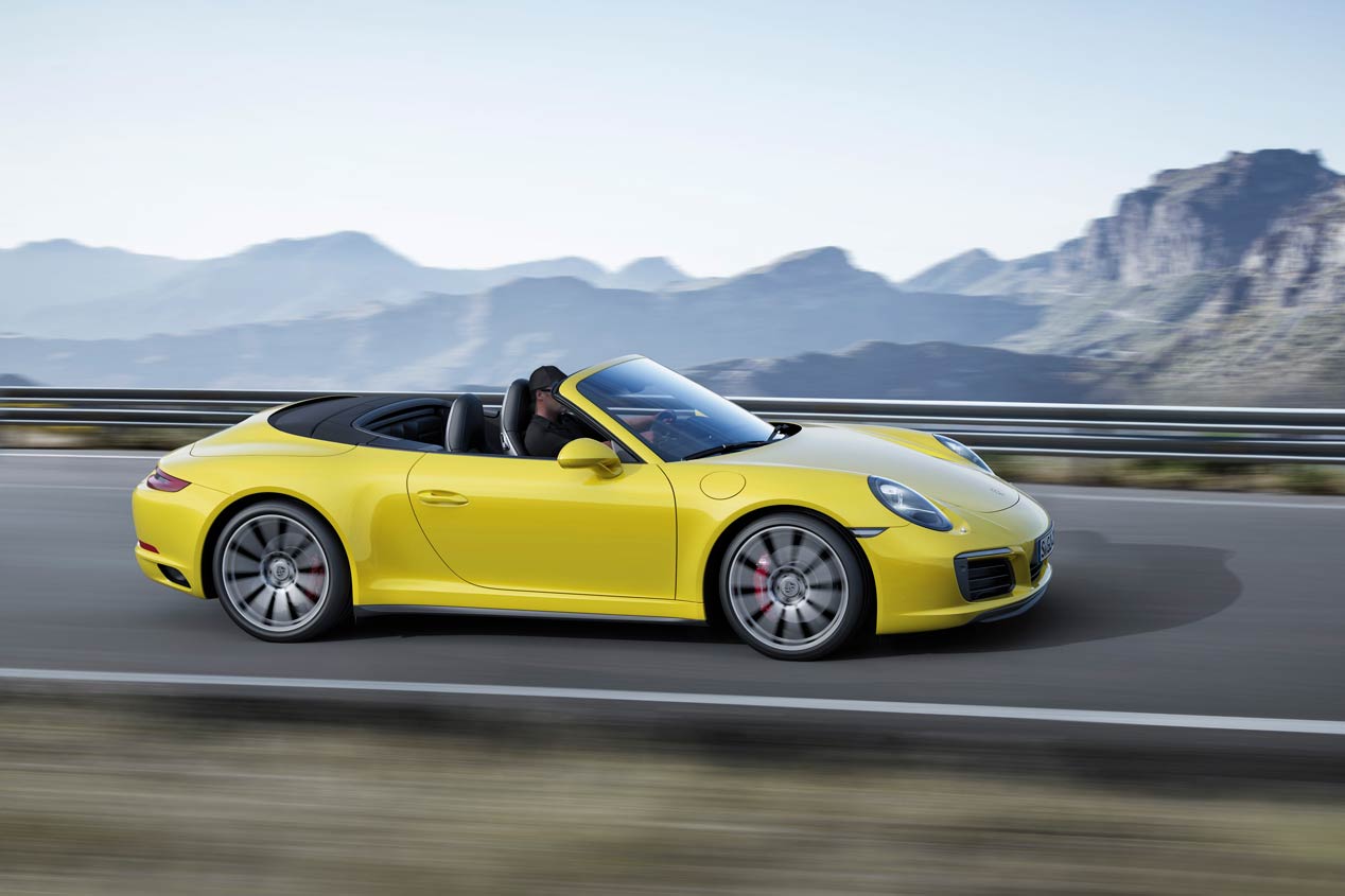 Porsche 911 Carrera 4 y 911 Targa 4 2016, las mejores fotos