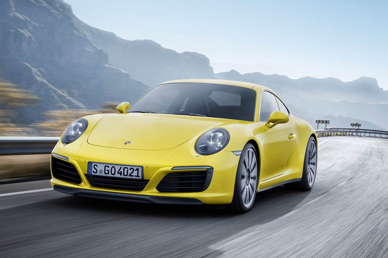 Porsche 911 Carrera 4 y 911 Targa 4 2016, las mejores fotos